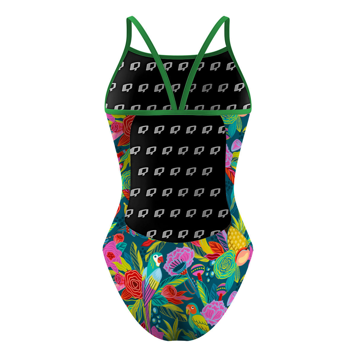 Vibrant Toucan - Sunback Tank Swimsuit