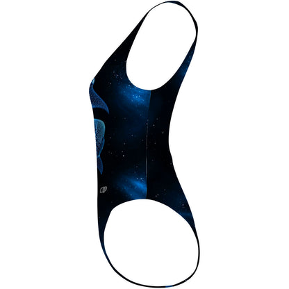 MANTA + BALLENA - Traje de Baño High Hip de una pieza