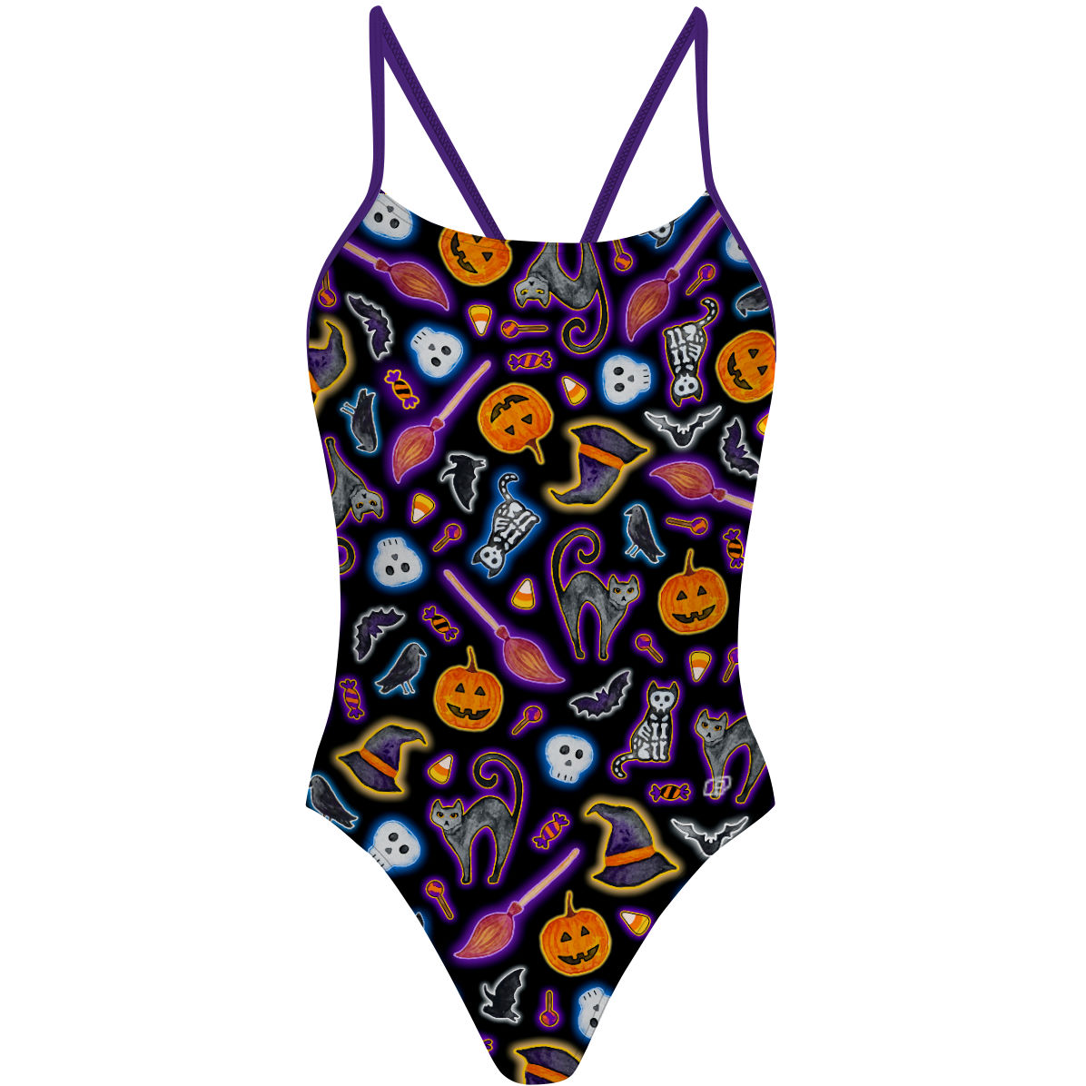 Halloween Trick or Treat - Traje de baño Y back