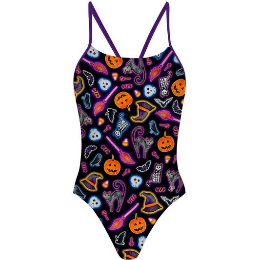 Halloween Trick or Treat - Traje de baño Y back