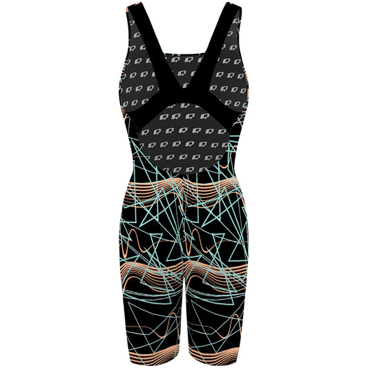 Minange - Classic Strap Long Knee Women Jammer