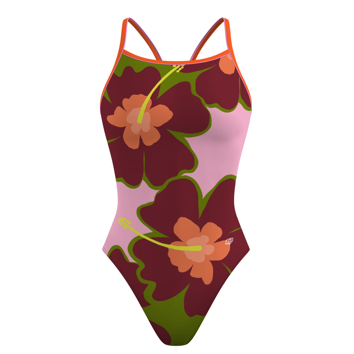 Hibiscus - Traje de baño Skinny strap