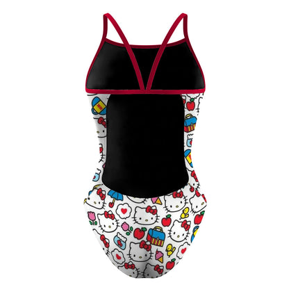 Kitty traje chiquitas - Traje de Baño Sunback Tank
