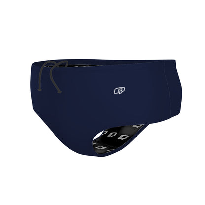 Solid Navy - Solid Classic Brief Swimsuit