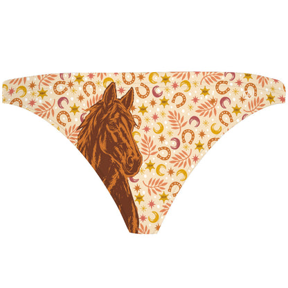 Sheriffs Horse - Bikini Bottom Tieback