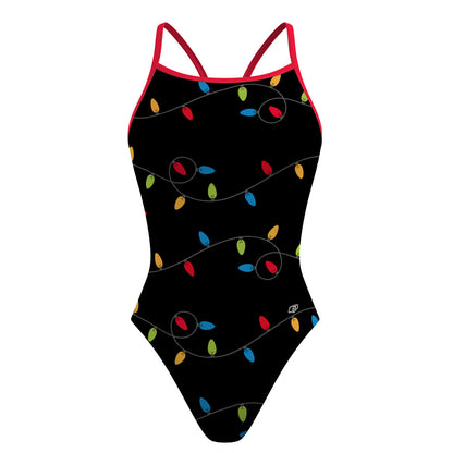 Christmas lights - Traje de baño Skinny strap
