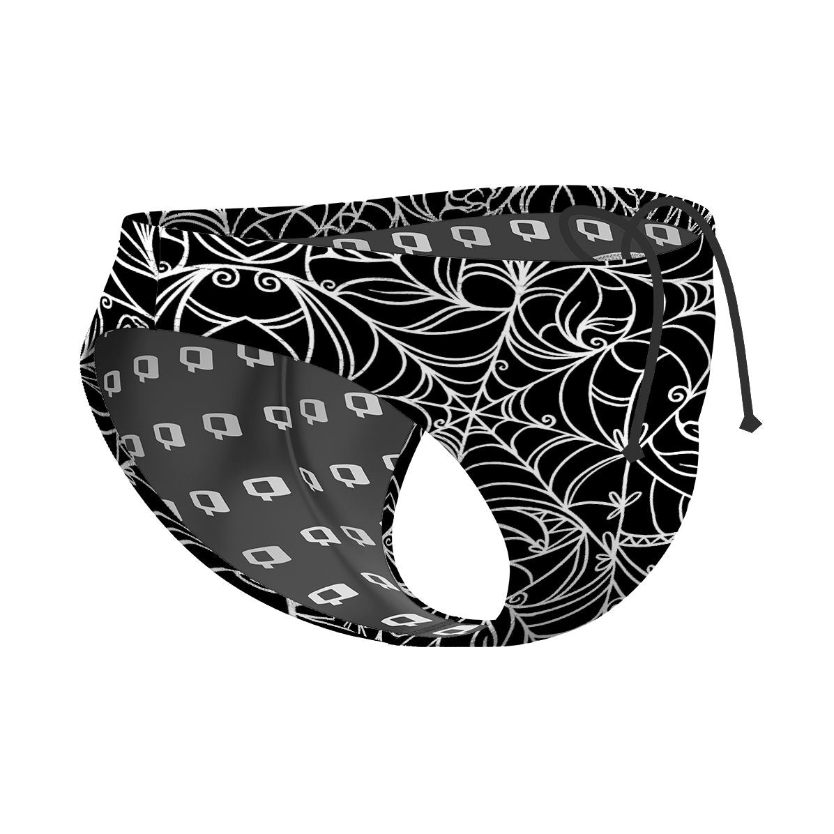 Spiderweb Temptation - Waterpolo Brief Swimsuit