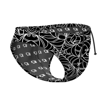 Spiderweb Temptation - Waterpolo Brief Swimsuit