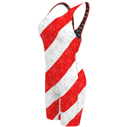Candy Canes - Traje de Baño Jammer Classic Strap a la rodilla