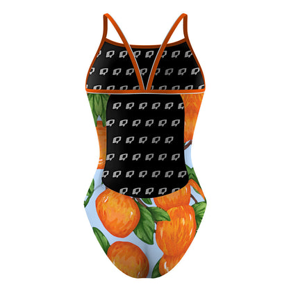 Swimming With Oranges - Traje de Baño Sunback Tank