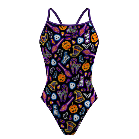 Halloween Trick or Treat - Traje de Baño Sunback Tank