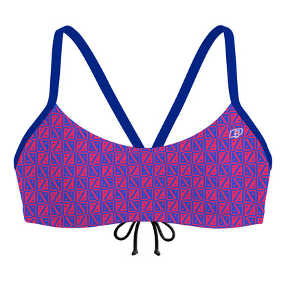 Diamond Grid - Bikini Top Bandeau