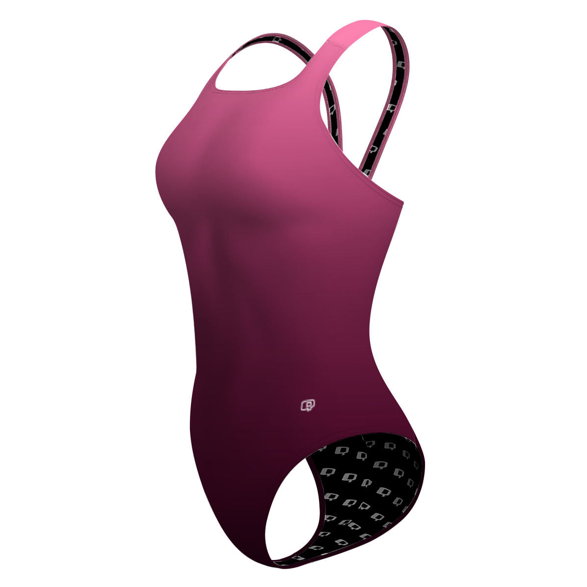 Pink Degrade - Classic Strap Swimsuit