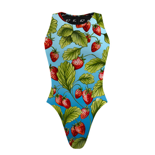 Strawberry Water - Traje de Baño Waterpolo corte Cheeky