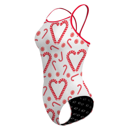 Candy canes - Traje de baño Skinny strap