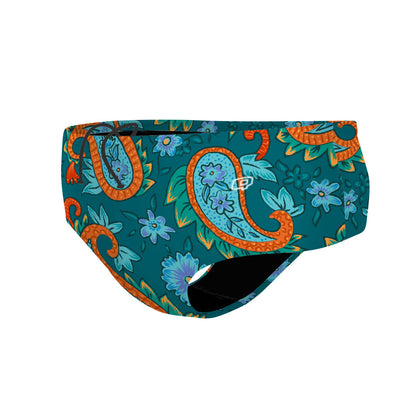 Kashmiri Paisleys - Traje de baño Brief Clasico