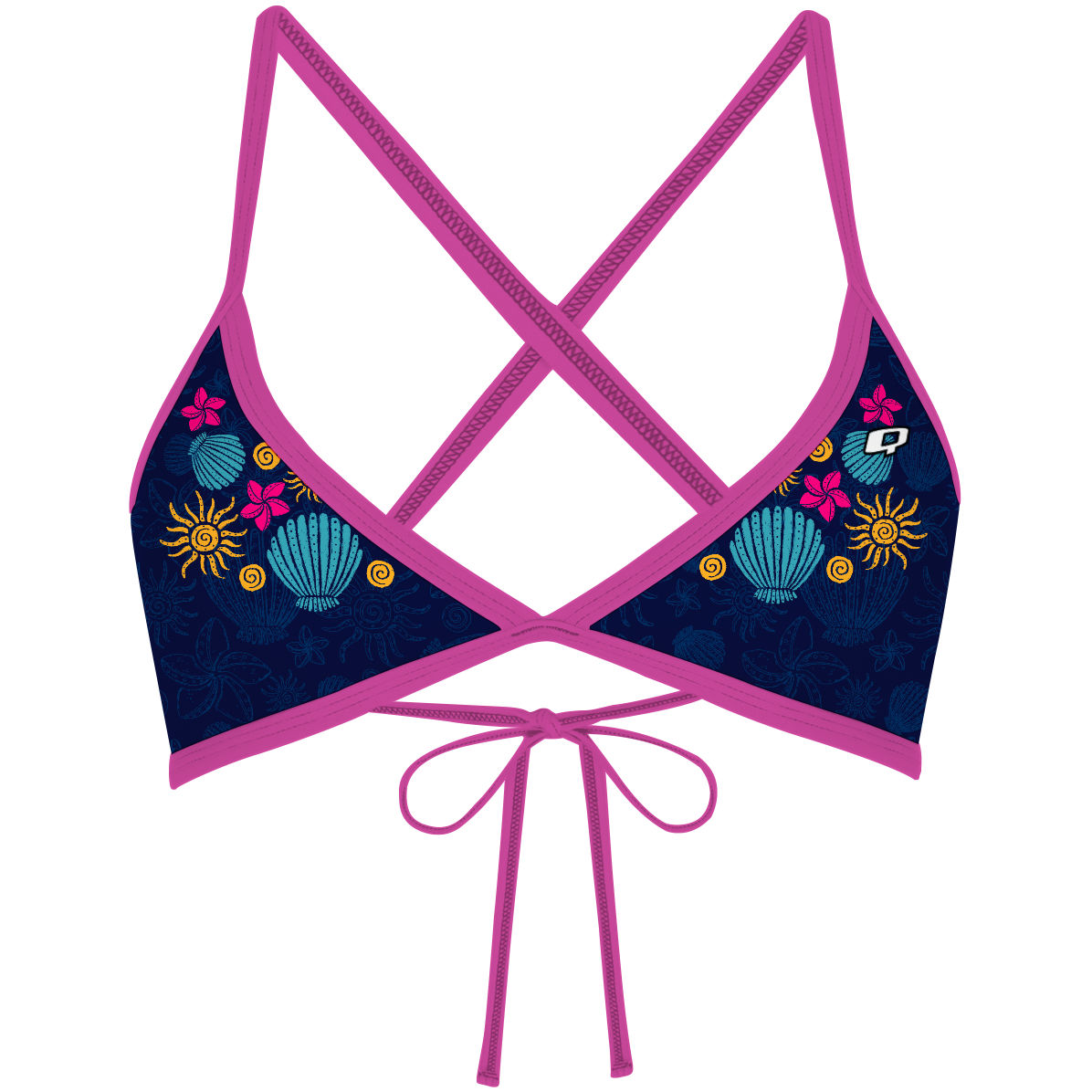 Sunflower beach - Tieback Bikini Top