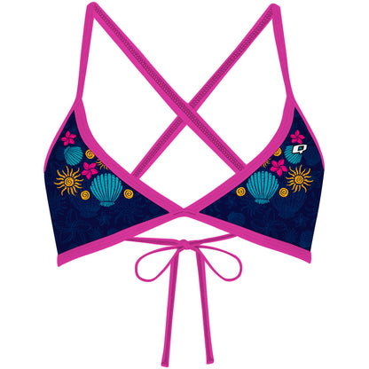 Sunflower beach - Tieback Bikini Top