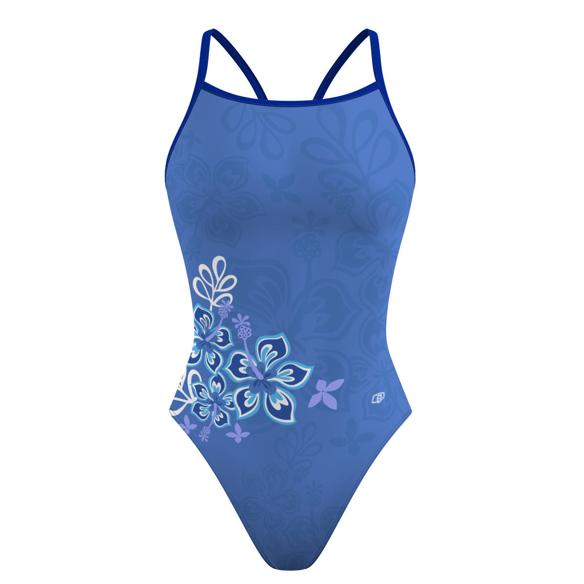 Sea flower - Skinny Strap Swimsuit