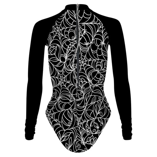Spiderweb Temptation - Surf Swimming Suit Classic Cut