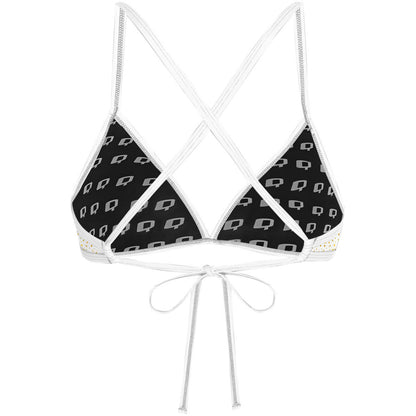 Stellar Confetti Glitter - Tieback Bikini Top