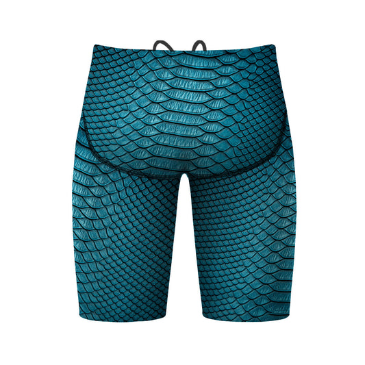 Blue Snake - Atlas Jammer Swimsuit