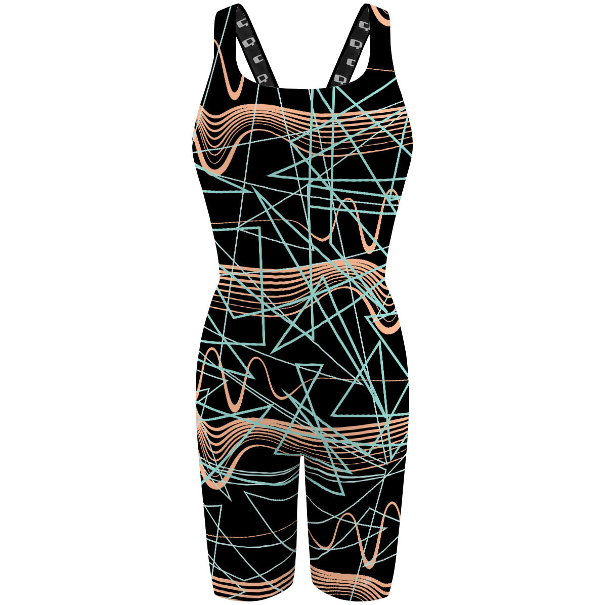 Minange - Classic Strap Long Knee Women Jammer