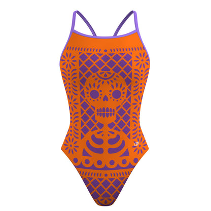 Papel Picado - Traje de baño Skinny strap