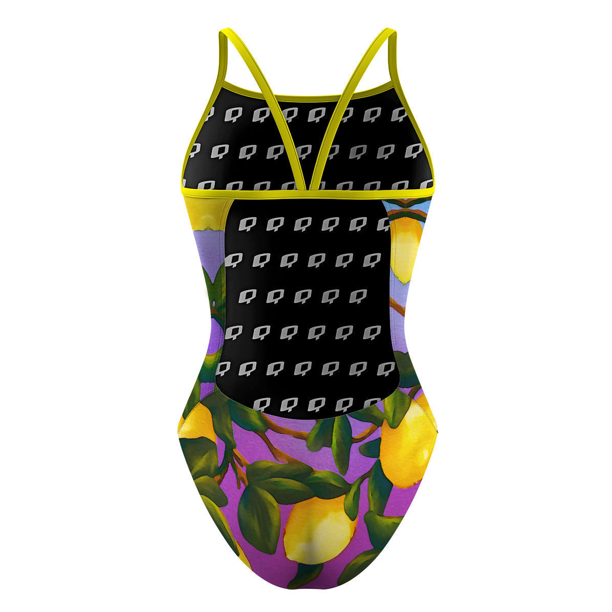 Lemon Squeeze - Traje de Baño Sunback Tank