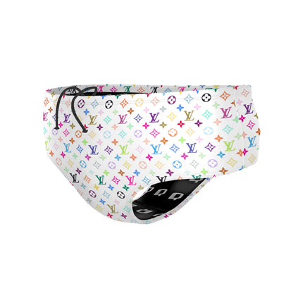 multi white 2.0 - Classic Brief Swimsuit