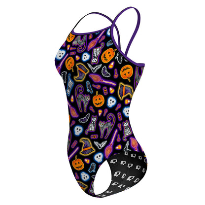 Halloween Trick or Treat - Traje de Baño Sunback Tank