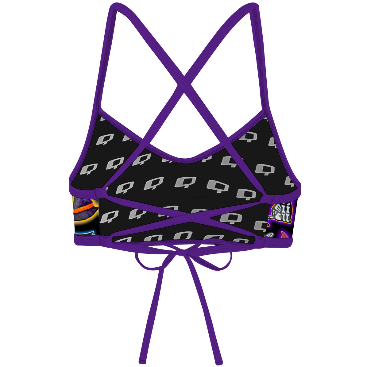Halloween Trick or Treat - Bikini Top Ciara Tieback