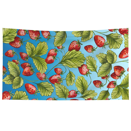 Strawberry Water - Toalla de Microfibra para Natación