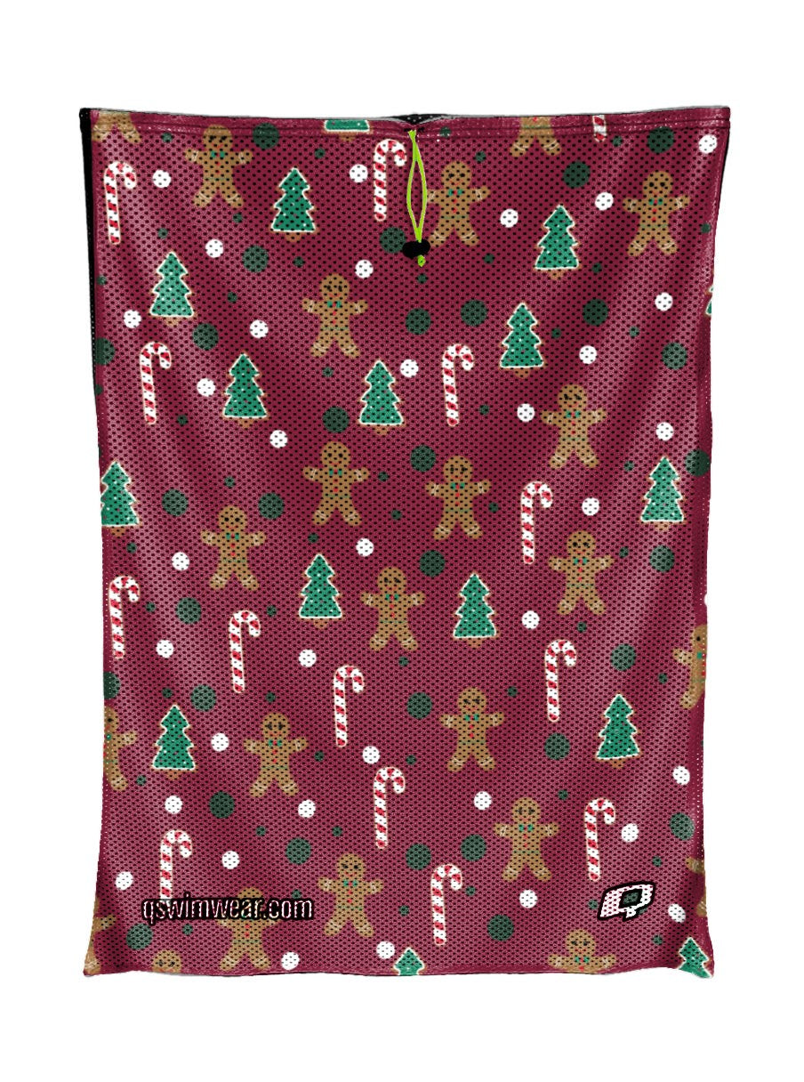 Gingerbread Mesh Bag