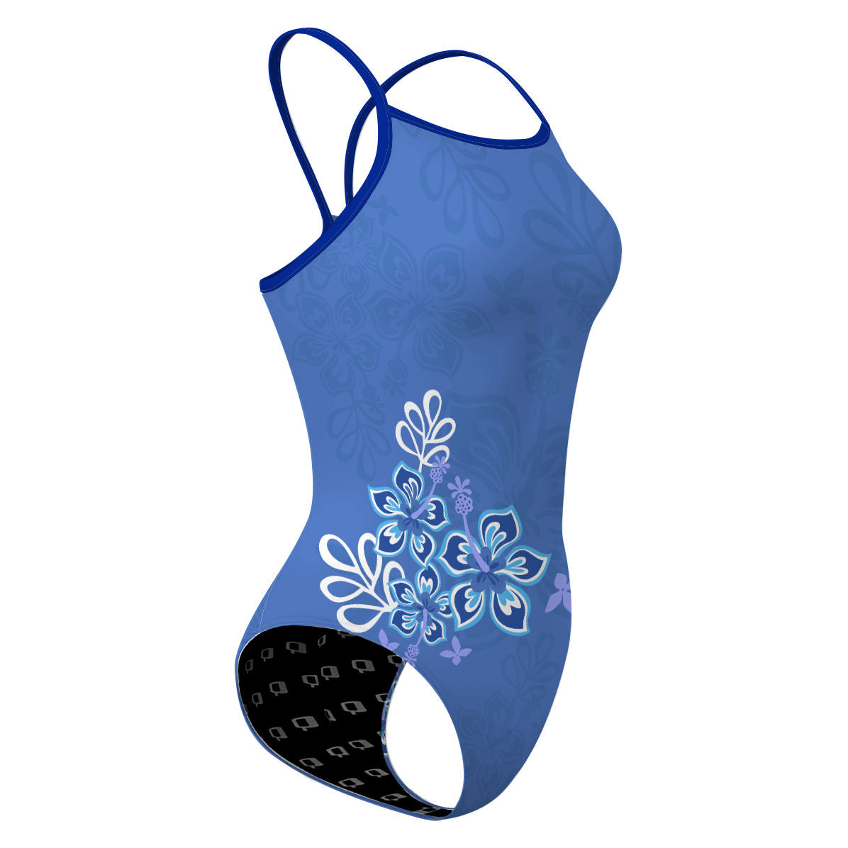 Sea flower - Skinny Strap Swimsuit