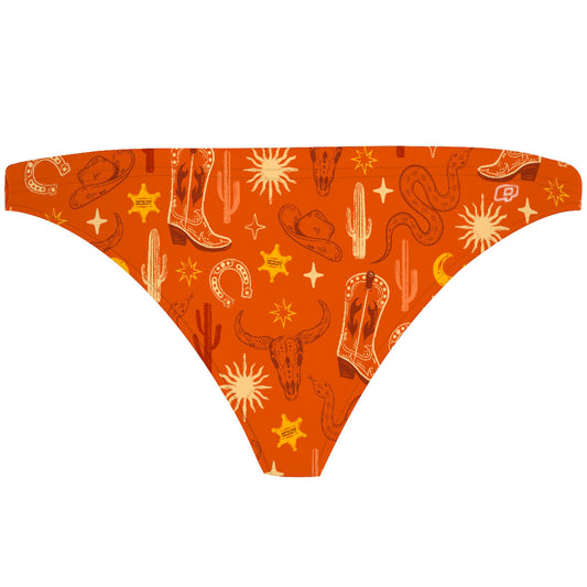 Western Sunset - Bikini Bottom Tieback