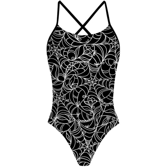 Spiderweb Temptation - "X" Back Swimsuit
