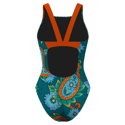 Kashmiri Paisleys - Traje de Baño Classic Strap