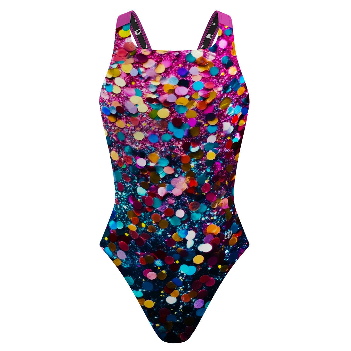 Glitter Party - Classic Strap Swimsuit