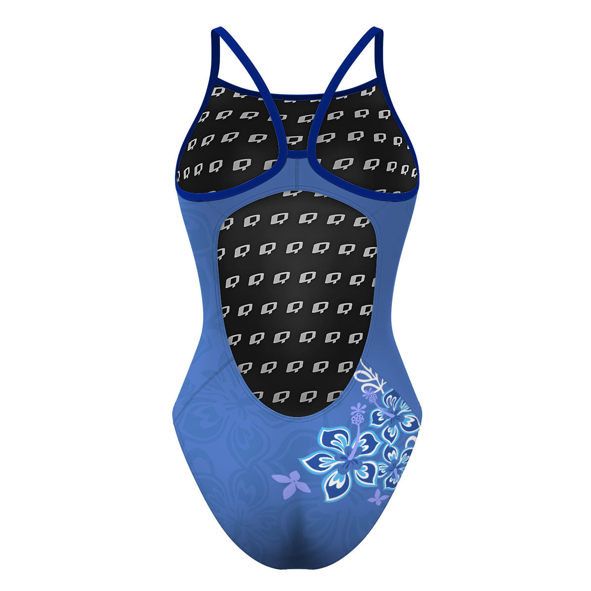 Sea flower - Skinny Strap Swimsuit