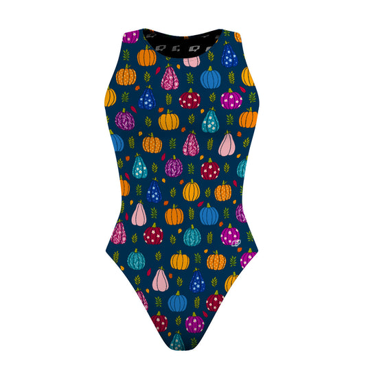 Groovy Gourds - Traje de baño Waterpolo corte Clásico
