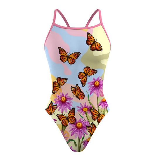 Monarch Butterfly - Traje de Baño Sunback Tank