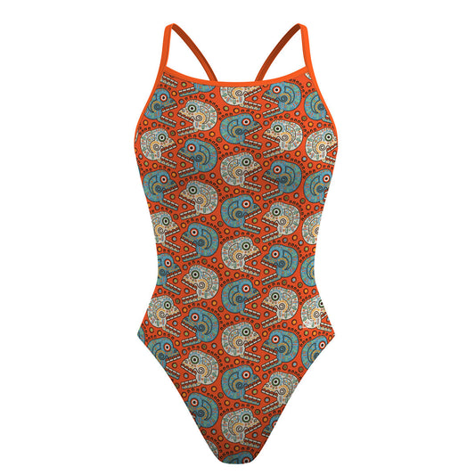 Tzompantli - Traje de baño Skinny strap