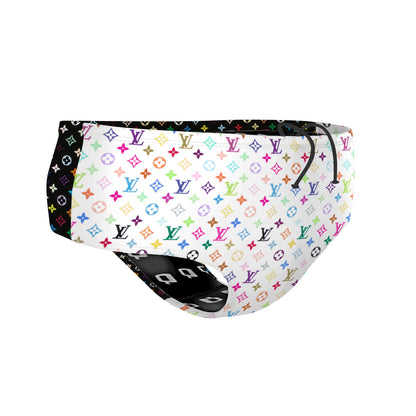 multi b&w - Classic Brief Swimsuit