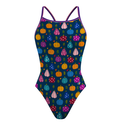 Groovy Gourds - Traje de baño Skinny strap