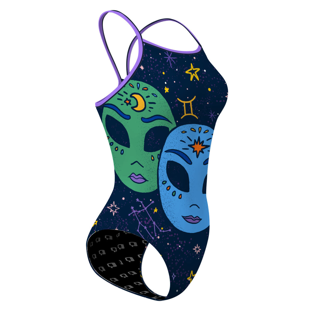 Gemini - Skinny Strap Swimsuit