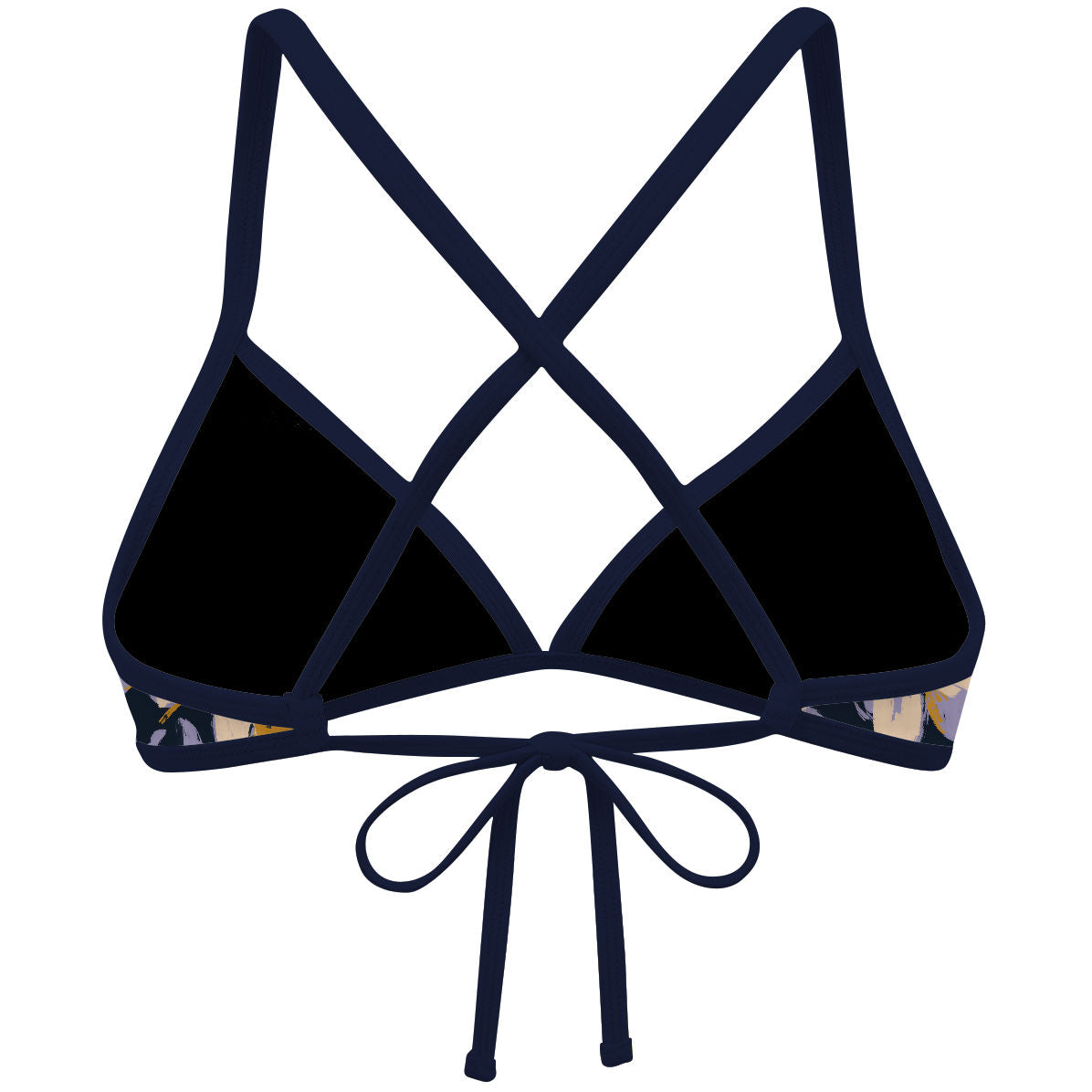 Midnight Garden - Bikini Top Tieback