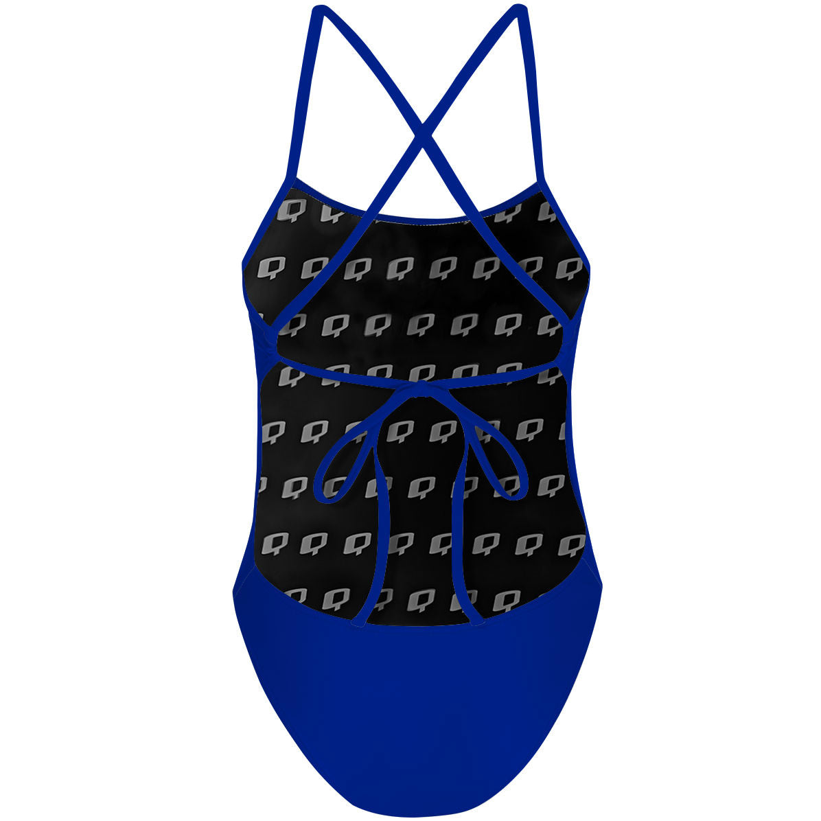 Solid Royal Blue - Traje de Baño Tieback Sólido