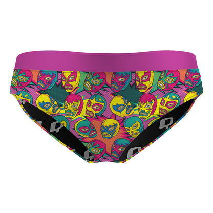 Comic Wrestling Masks - Classic Sports  Bikini Bottom