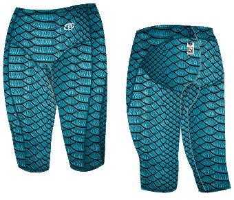 Blue Snake - Q Tech+ Jammer Swimsuit